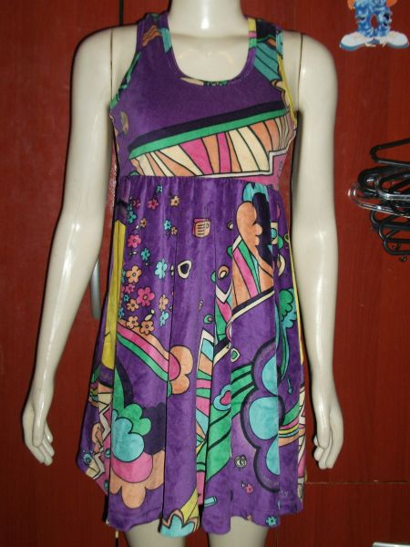VESTIDO PLANET STAR VELUDO TAM. 10